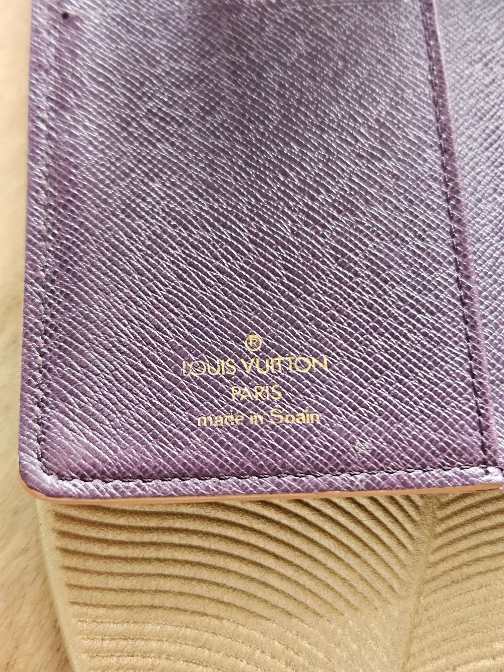 Louis Vuitton Yellow Epi Leather Agenda Cover with Snap